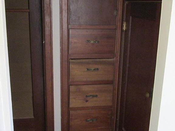 Hall storage and closet