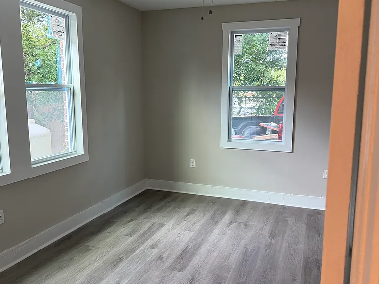 New floors in entire apartment.