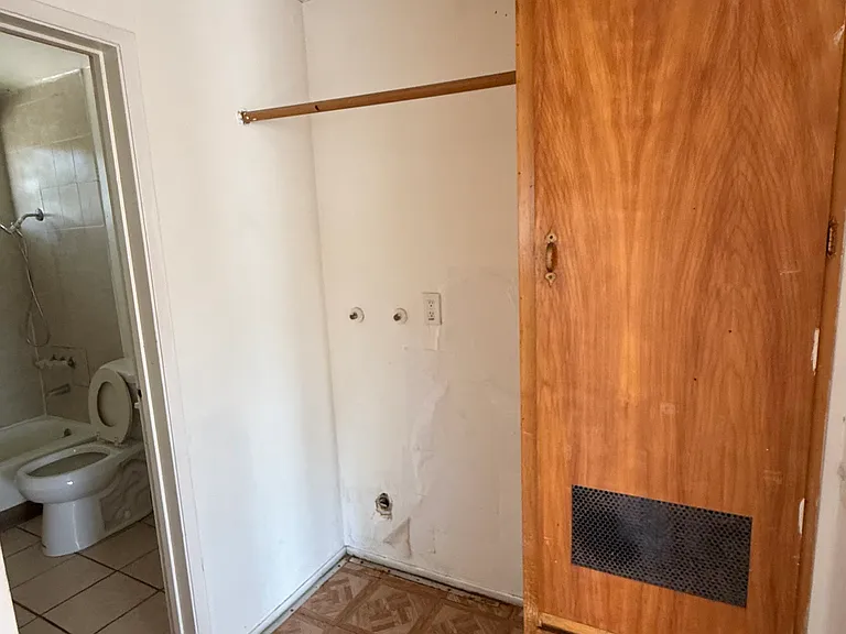 Storage Area & Water Heater