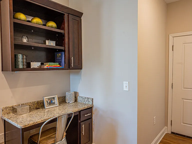Custom Nook at Hawthorne at the Station in Wilmington, NC