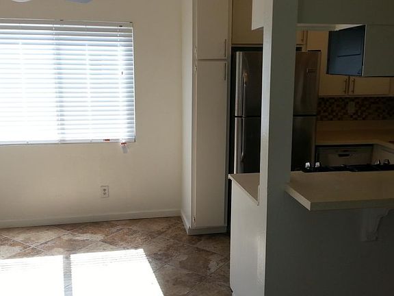 Dining area and kitchen