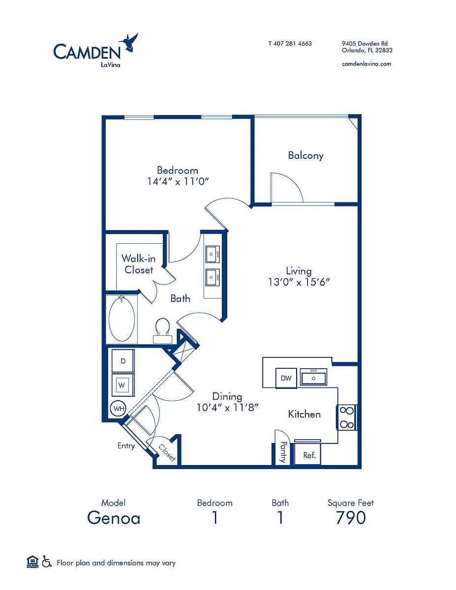 Floor plan Genoa