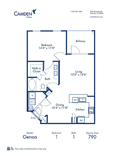 Floor plan Genoa