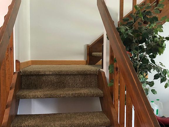 Stairs to second floor