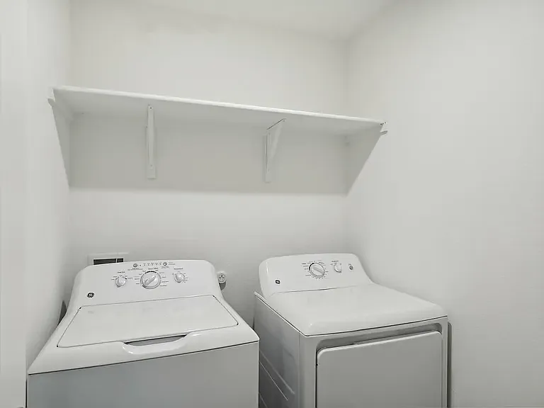 Washer and Dryer Included