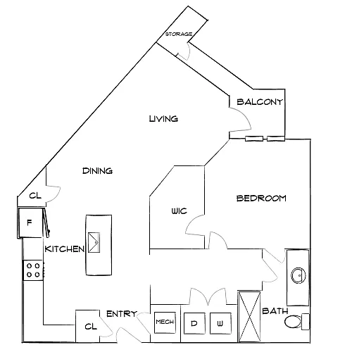 Floor plan Design 1D