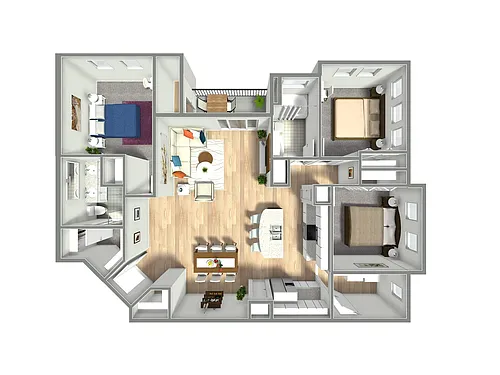 Floor plan 3X2 A