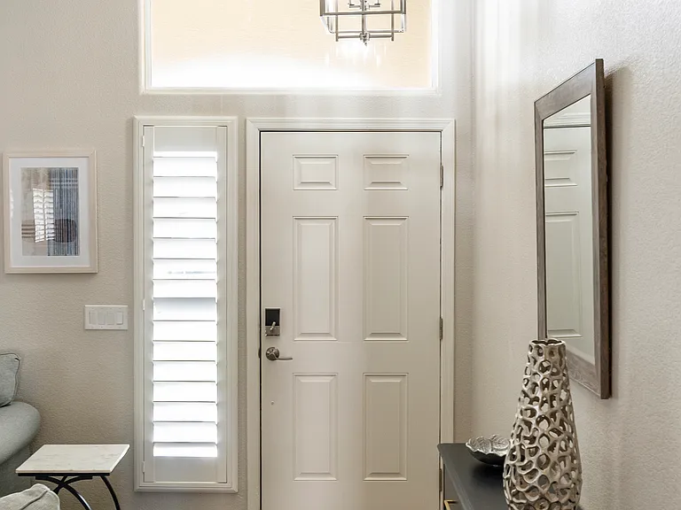 Entry to living room