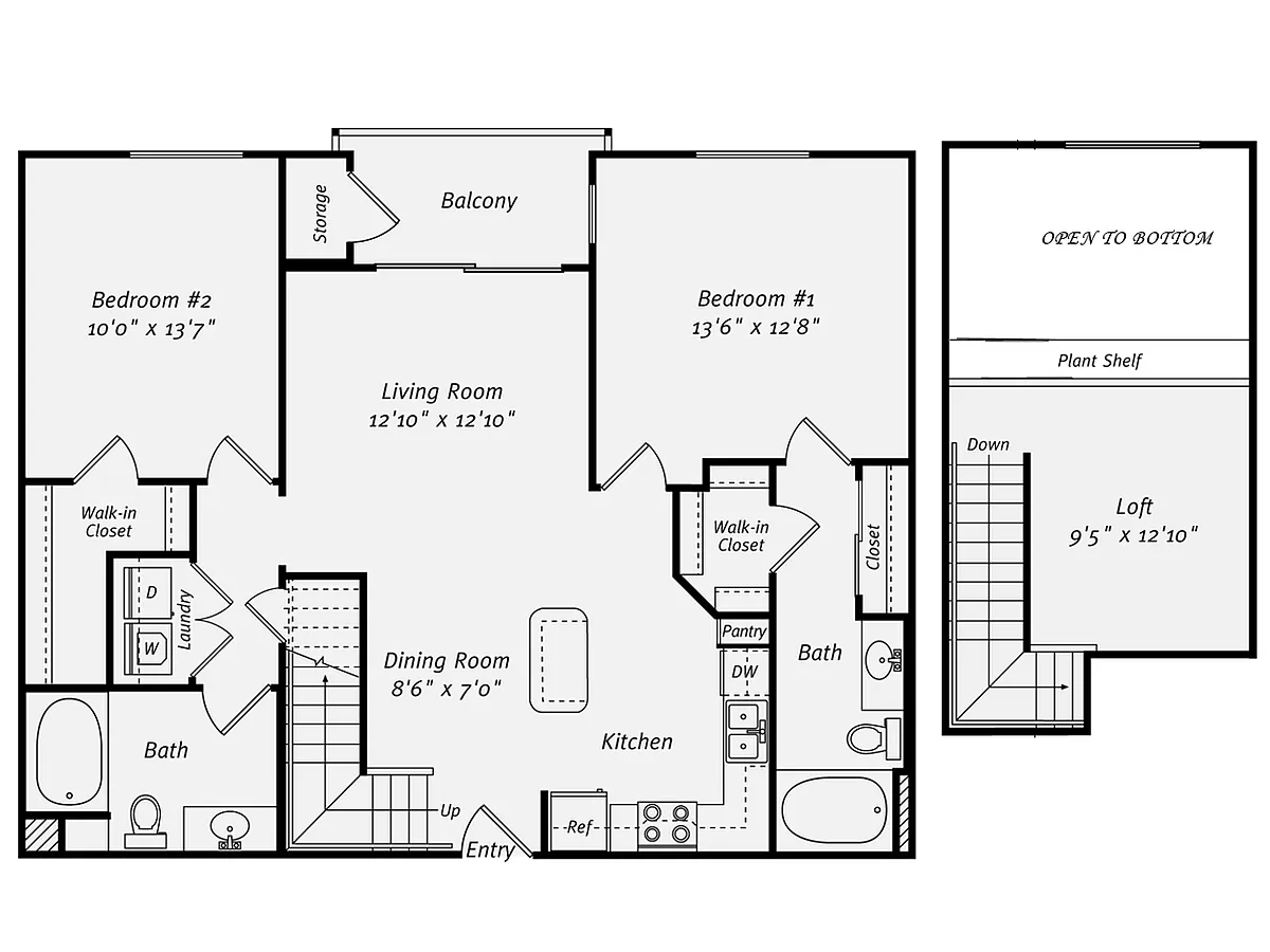 Floor plan Furnished-f-B2L