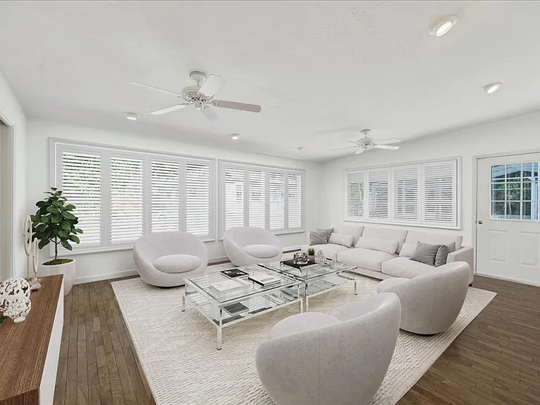 Family Room with Rendered Furniture