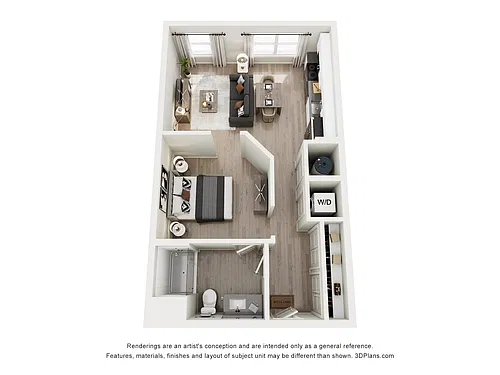 Floor plan Studio