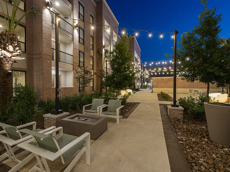 Fire Light Courtyard