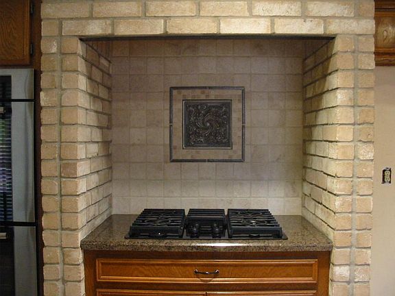 Top of the line gas cook top.