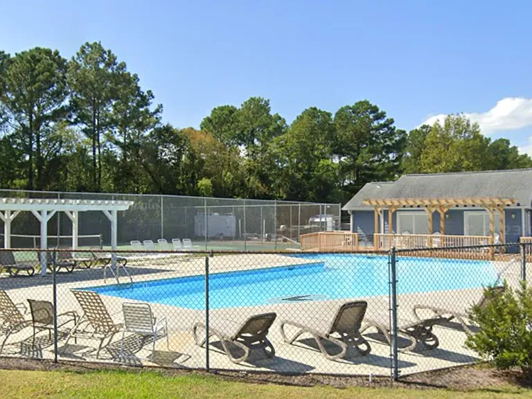 Neighborhood pool, tennis courts and clubhouse.