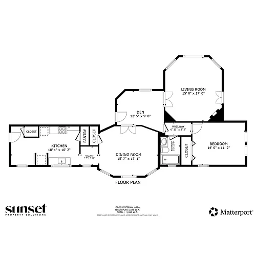 Floor plan Flat 101