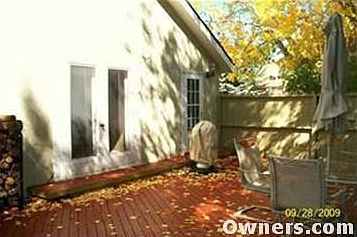 Deck Off Of Dining Room And Kitchen