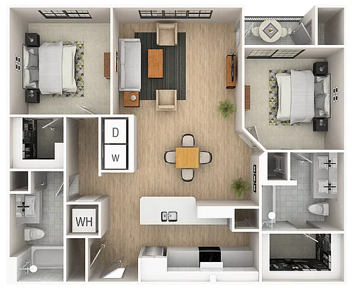 Floor plan 2C