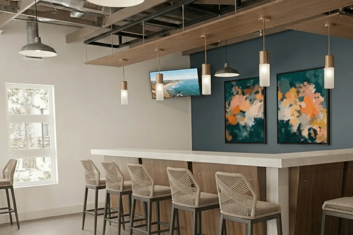 AI Rendering. Renovated clubhouse coming soon.
