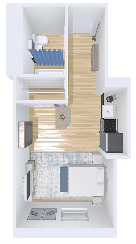 Floor plan studio 8