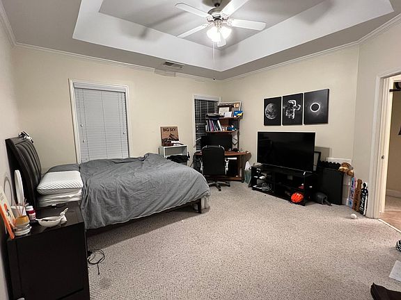 Spacious master bedroom