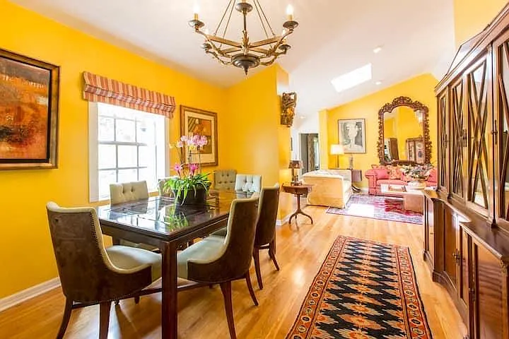 High ceilings and antique galore!