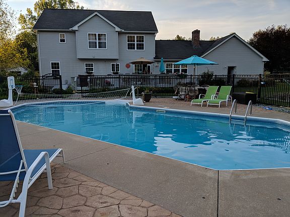 salt water/heated pool