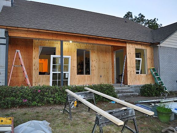 Remodel in progress.