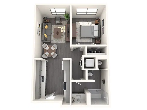 Floor plan 1A-
