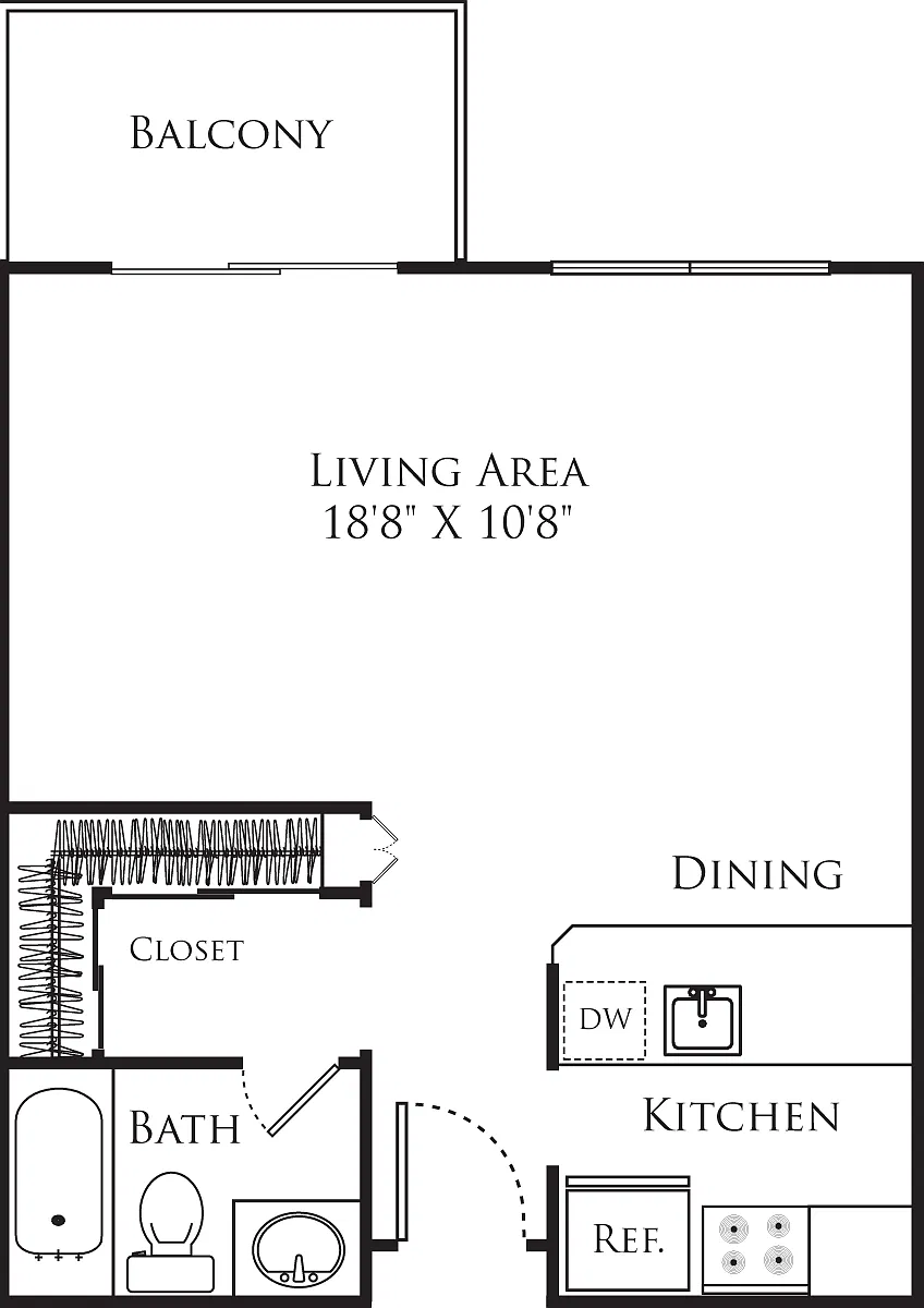 Floor plan The Dockweiller