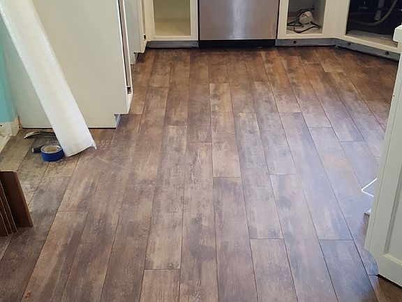 New Flooring in Kitchen