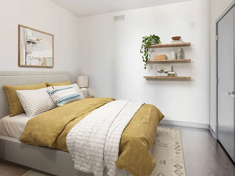 Bedroom with Hard Surface Flooring