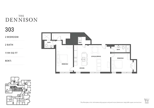 Floor plan 303