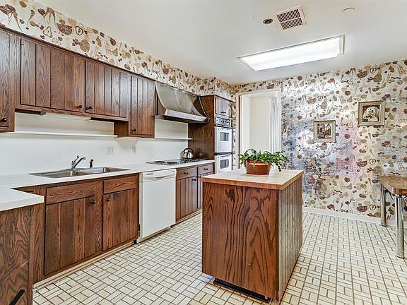 The Kitchen has lots of storage and enough space for an island.