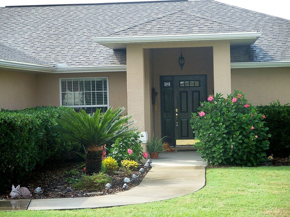 Close-Up View Of Front Of Home