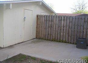 Shed/Front Patio Area