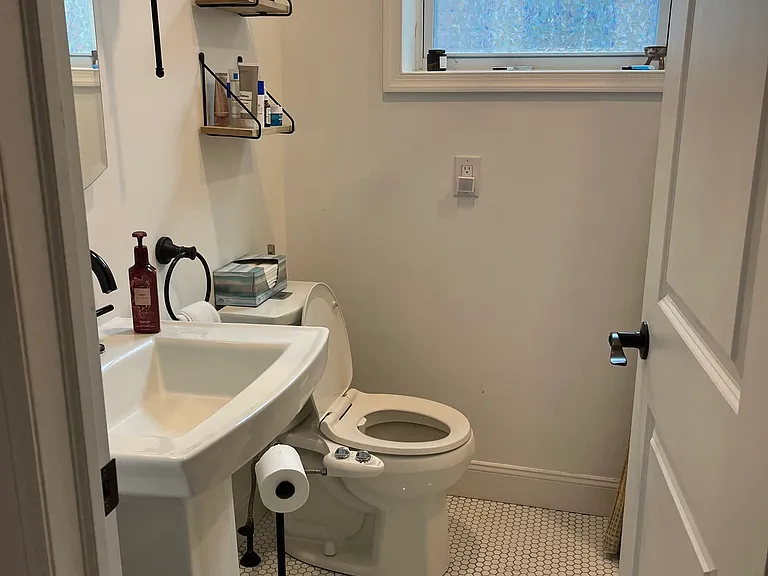 Renovated bathroom