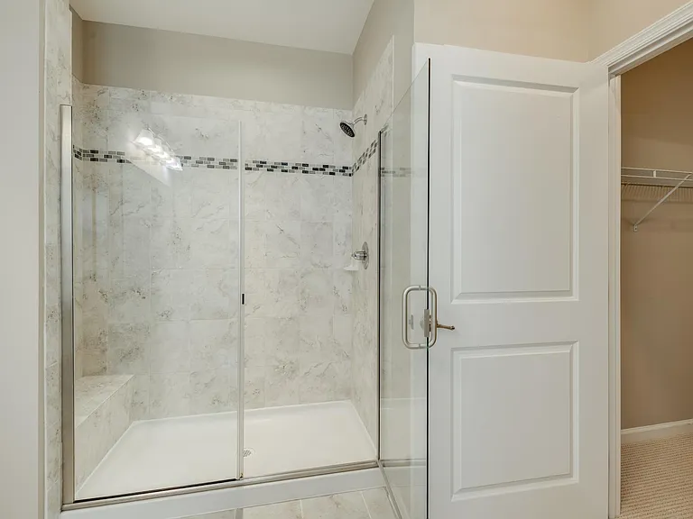 Upgraded Large Roman Shower in Main Bathroom