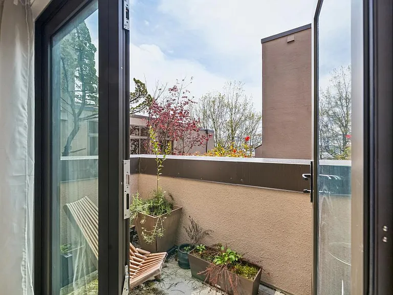 Private balcony off Primary Bedroom