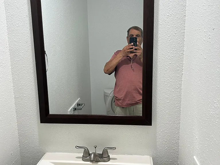 1/2 bathroom downstairs
