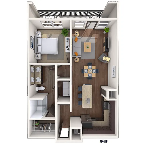 Floor plan Snyder