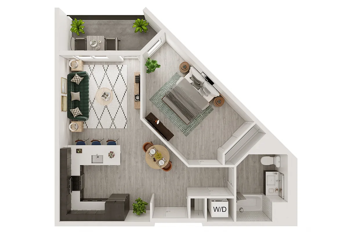 Floor plan Teak