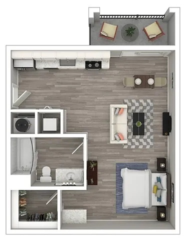 Floor plan The Comet