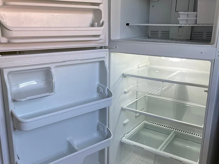 Sparkling clean refrigerator