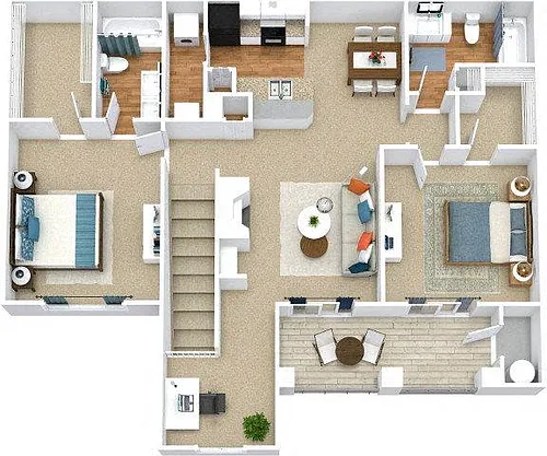 Floor plan Parkland