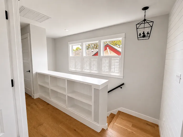 Built in bookcase