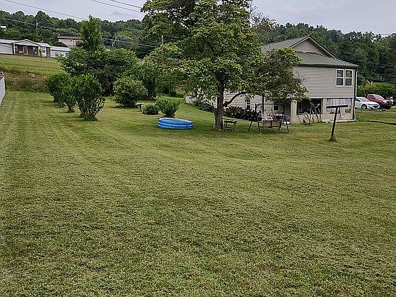 Back of house and yard