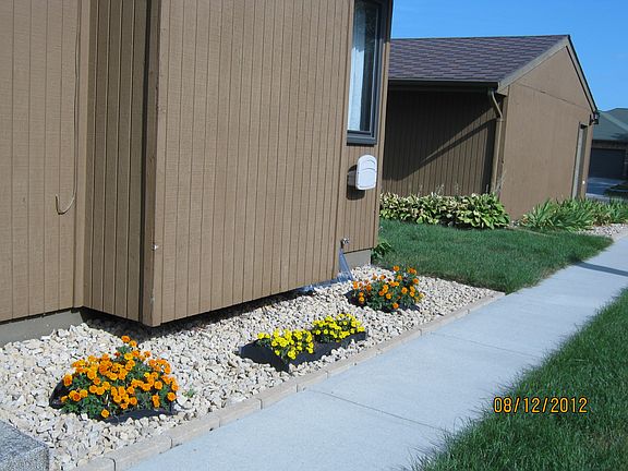 More landscaping
