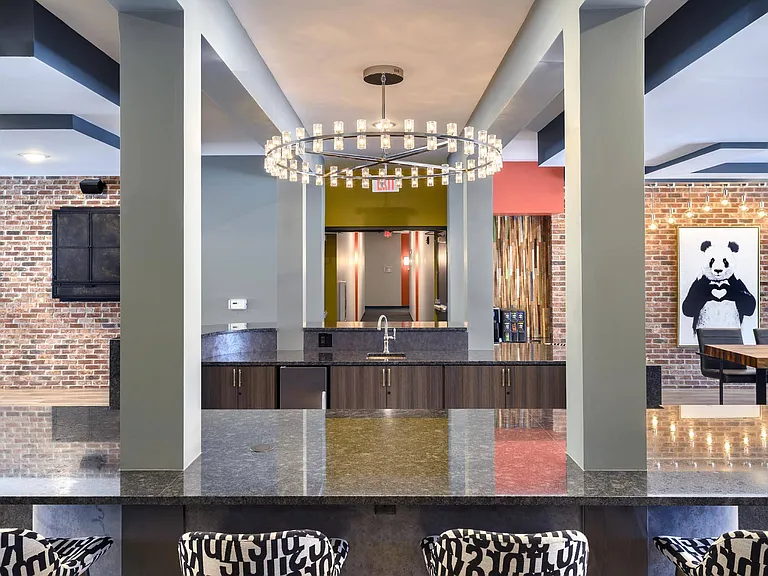 Resident Clubroom and Demonstration Kitchen