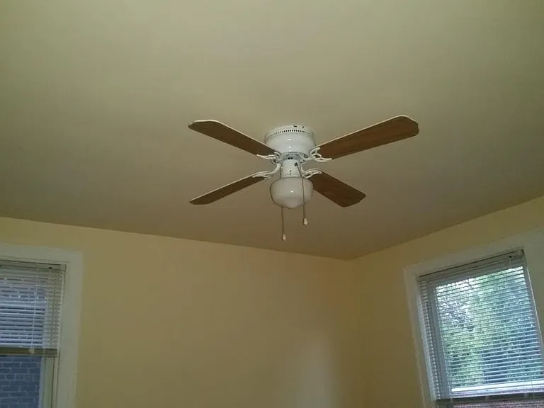 Bedroom ceiling fan