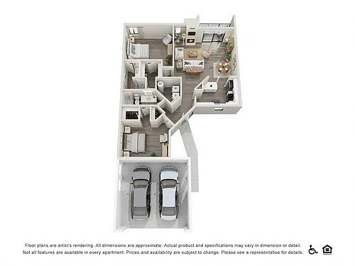 Floor plan 2X2 Primrose